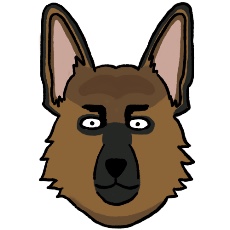 ジャーマン・シェパード・ドッグのアイコン
