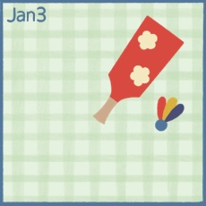 1月3日：日付シート